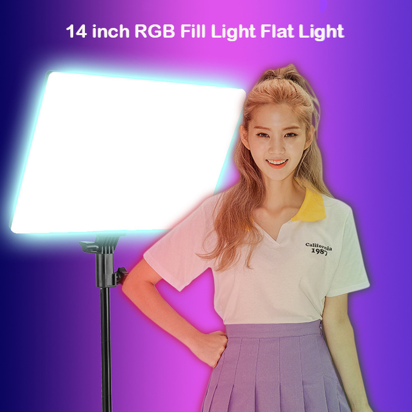 RGB 14'' LED Video Light Remot - огляд і ціна Led Light Panel Stream