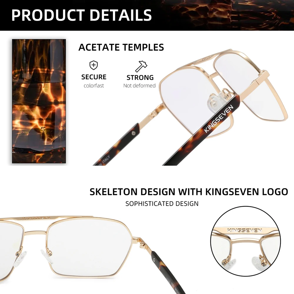 KINGSEVEN Classic Anti-Blue-Li - огляд і ціна Gaming Glasses Blue