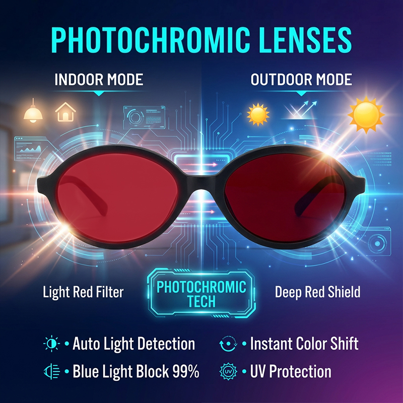 Anti Blue Light Red Lens Filte - огляд і ціна Gaming Glasses Blue
