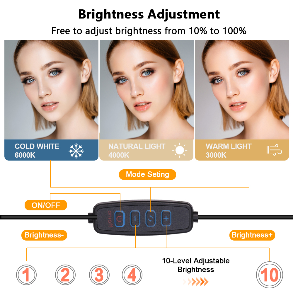 USB 5V LED Fill Light Panel 6i - огляд і ціна Led Light Panel Stream