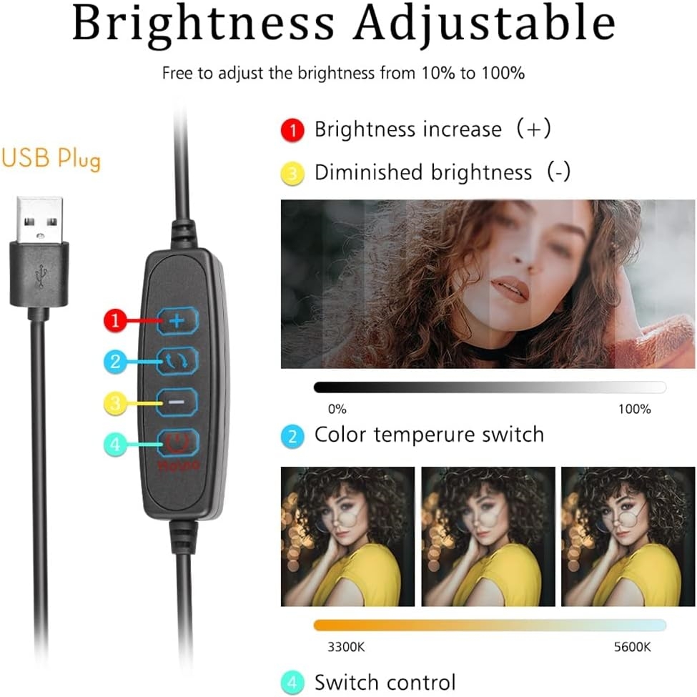 8 Inch Photo Studio LED 3000-6 - огляд і ціна Led Light Panel Stream