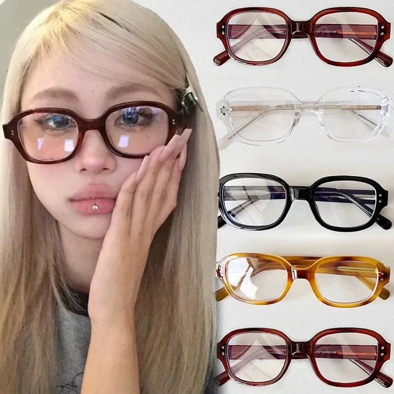 Retro Square Myopia Glasses Wo - огляд і ціна Gaming Glasses Blue